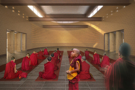 Buddhist Temple - New Delhi, India